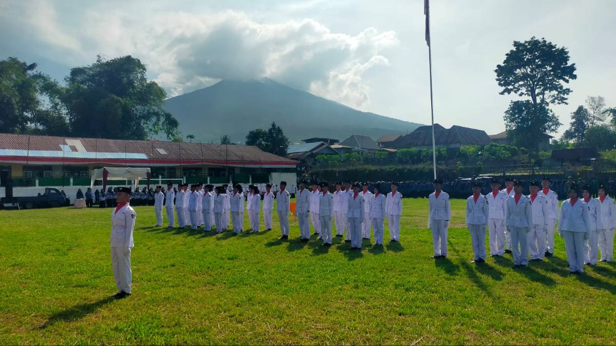Paskibra Nurul Ikhlas Sukses Mengikuti Upacara HUT ke-81 Kemerdekaan RI di Kecamatan X Koto